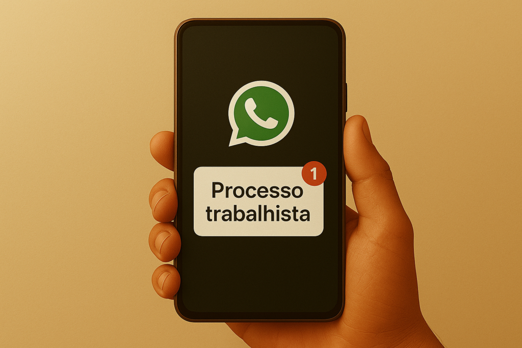 Notificação judicial no WhatsApp é válida